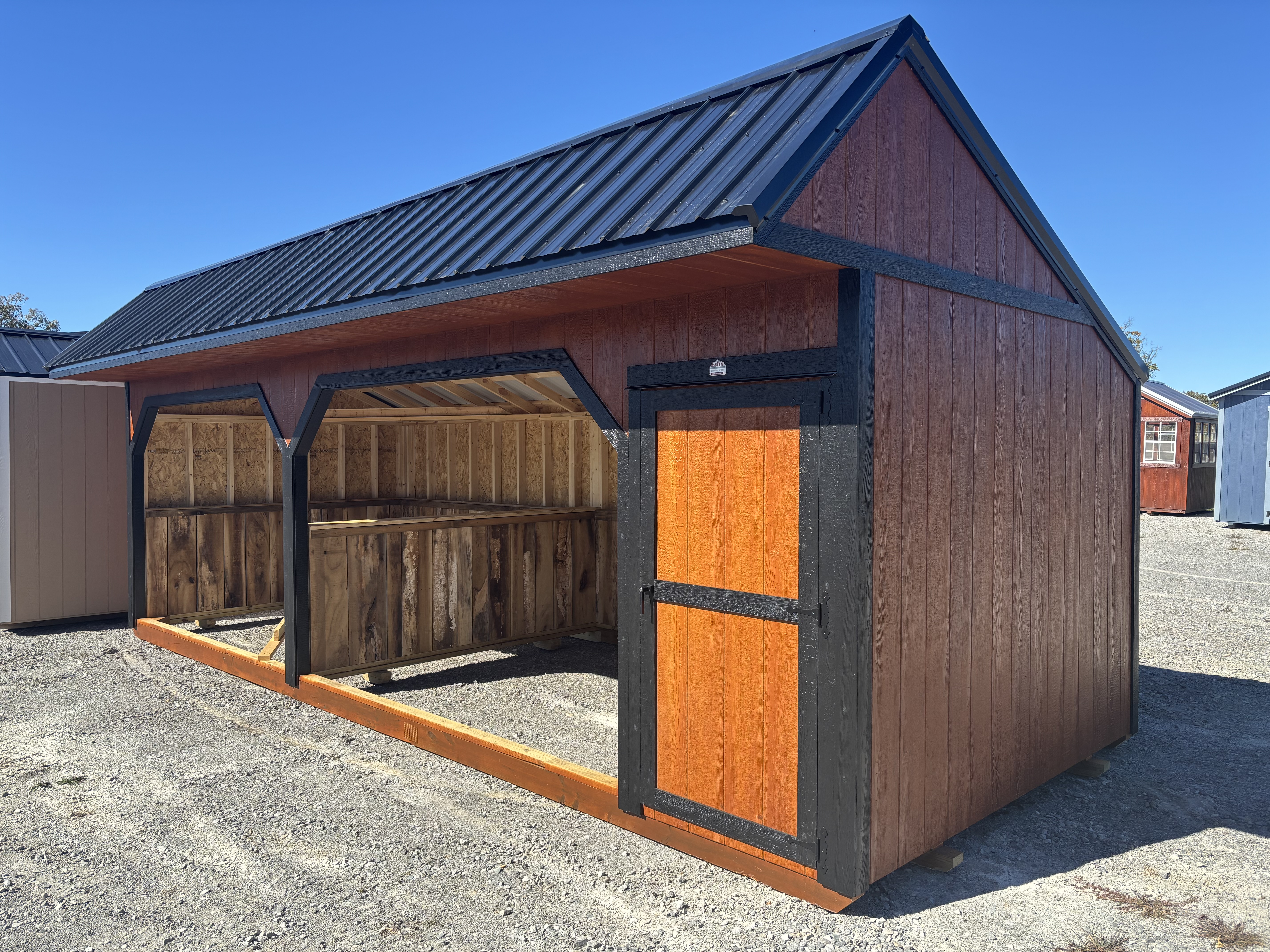Horse Barn LP Smart Siding 10 x 26