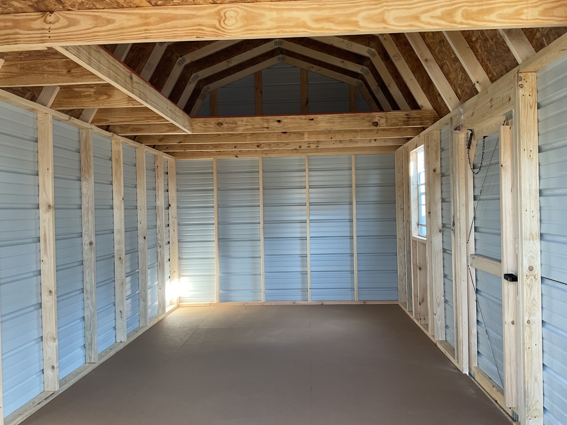 10' x 20' Metal Side Lofted Barn (SMB-Z1) 10 x 20 for sale in Lake Charles , LA
