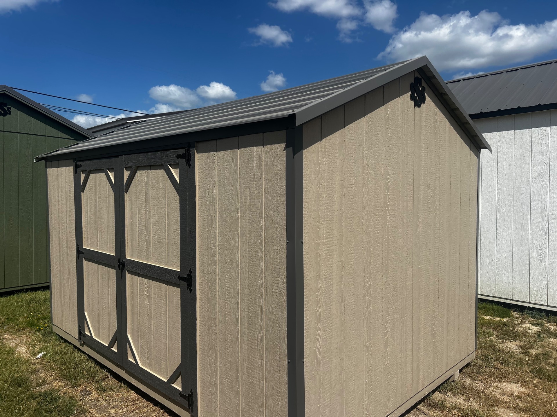 Painted Value Shed 8 x 12