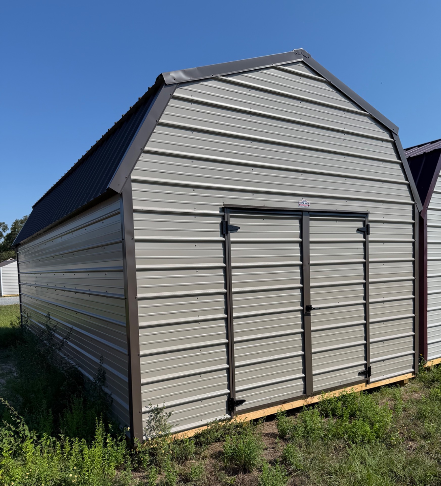 12' x 24' Metal Side Lofted Barn (SMB-Z1) 12 x 24 for sale in Lake Charles , LA